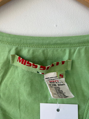 Miss Sixty Slogan Tank Top S