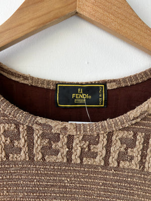 Fendi Maglia Vintage Monogram T-shirt