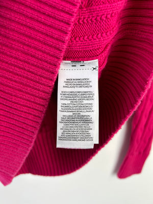 Ralph Lauren Pink Cable Knit Jumper