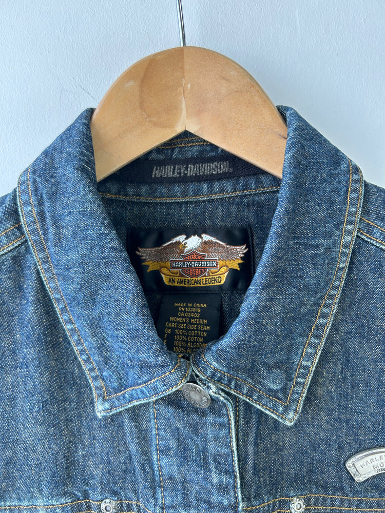 Harley Davidson Vintage Denim Jacket M