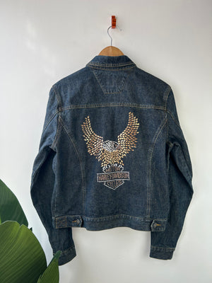 Harley Davidson Vintage Denim Jacket M