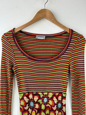 Missoni Vintage Floral Knit Dress