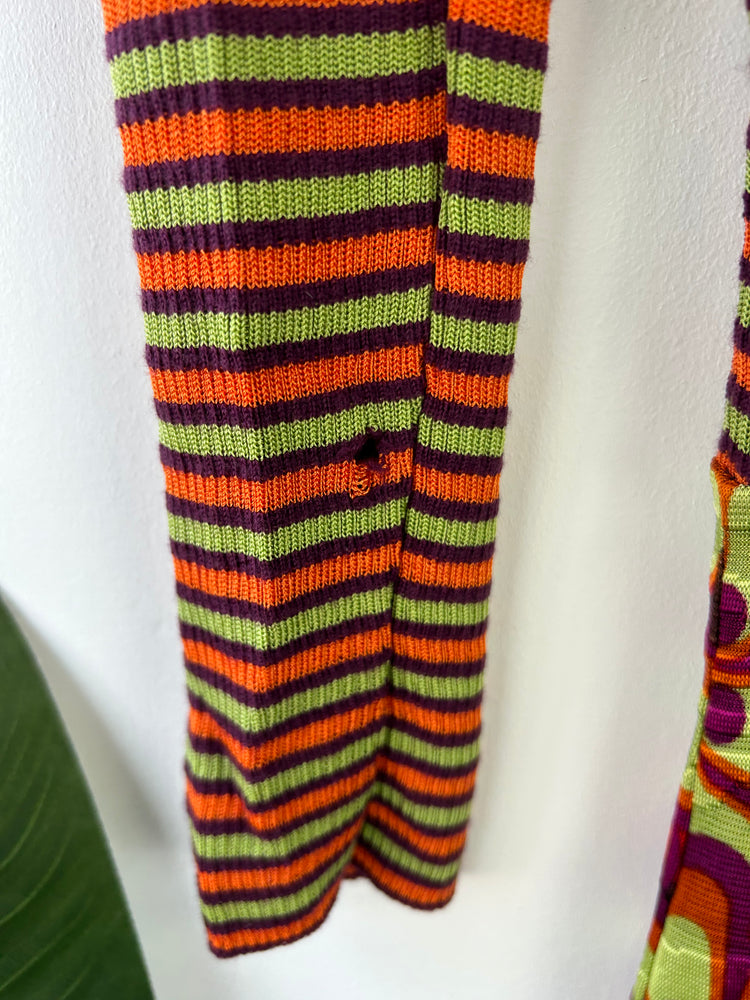 Missoni Vintage Floral Knit Dress