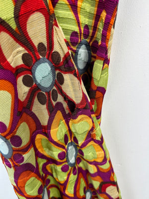 Missoni Vintage Floral Knit Dress