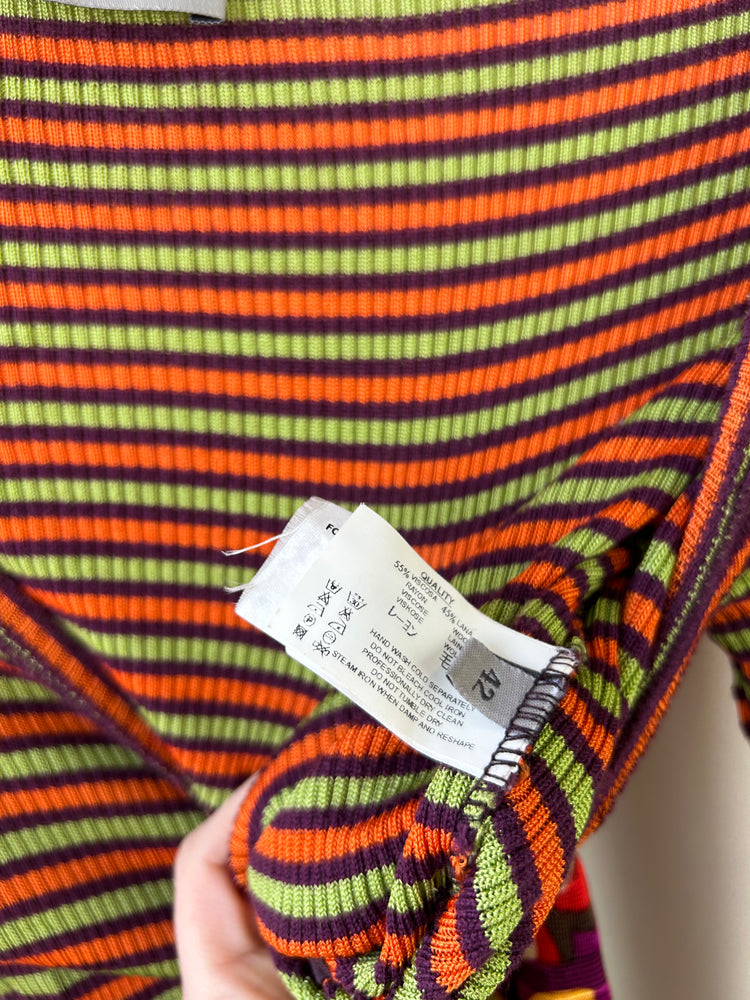 Missoni Vintage Floral Knit Dress