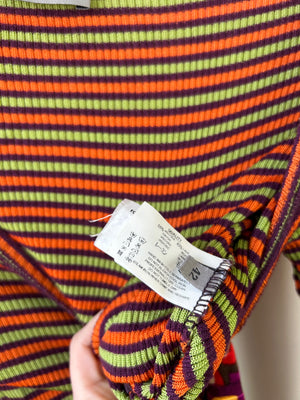 Missoni Vintage Floral Knit Dress