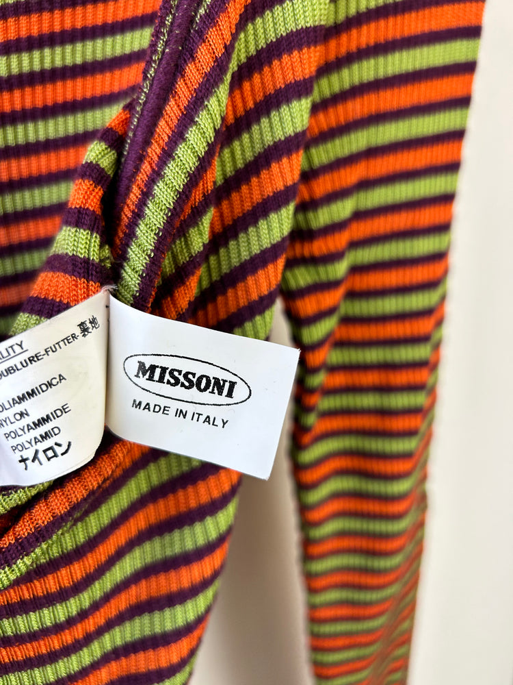 Missoni Vintage Floral Knit Dress