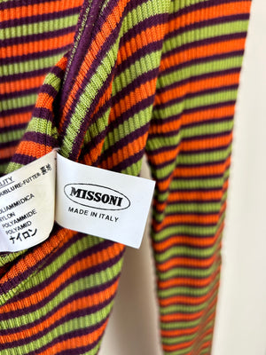 Missoni Vintage Floral Knit Dress