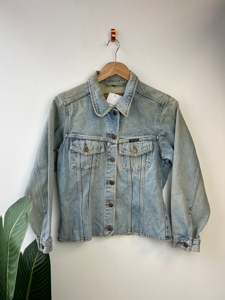 Wrangler Light Wash Denim Jacket S/M