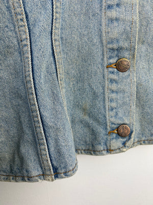 Wrangler Light Wash Denim Jacket S/M