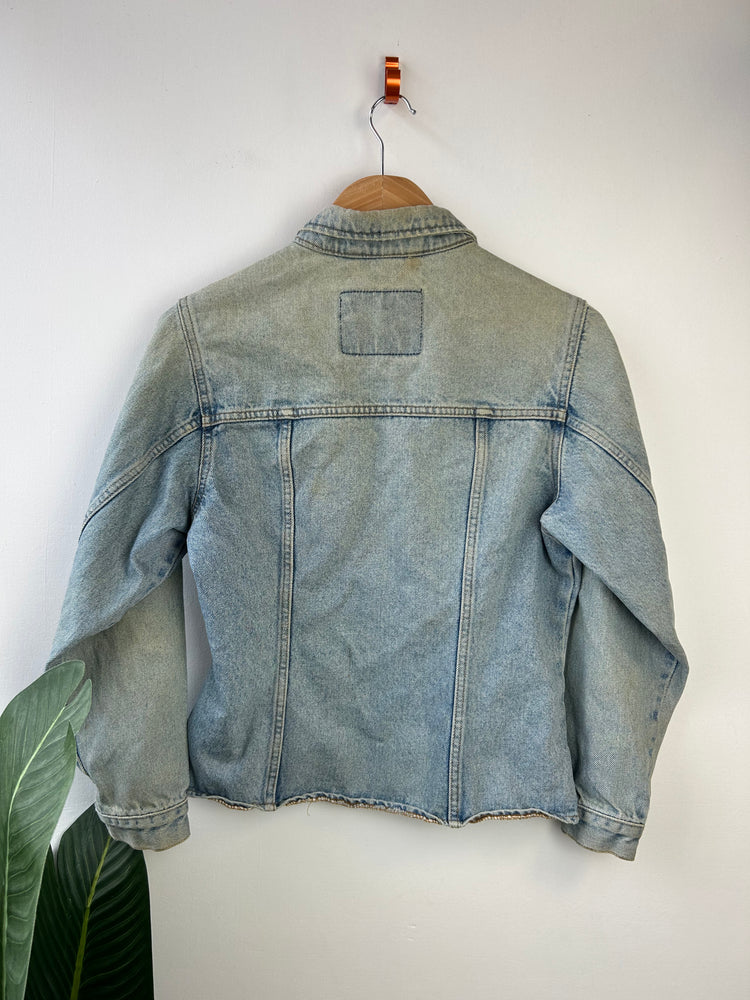 Wrangler Light Wash Denim Jacket S/M