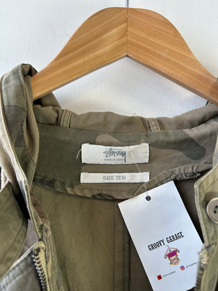 Stussy Camo Hooded Jacket 10
