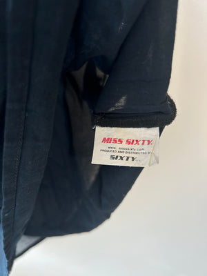 Miss Sixty Black Medallion Top L