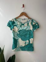 Moschino Abstract Floral Baby Tee XS