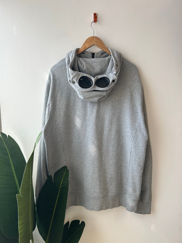 C.P Company Grey Goggle Hoodie XXXL