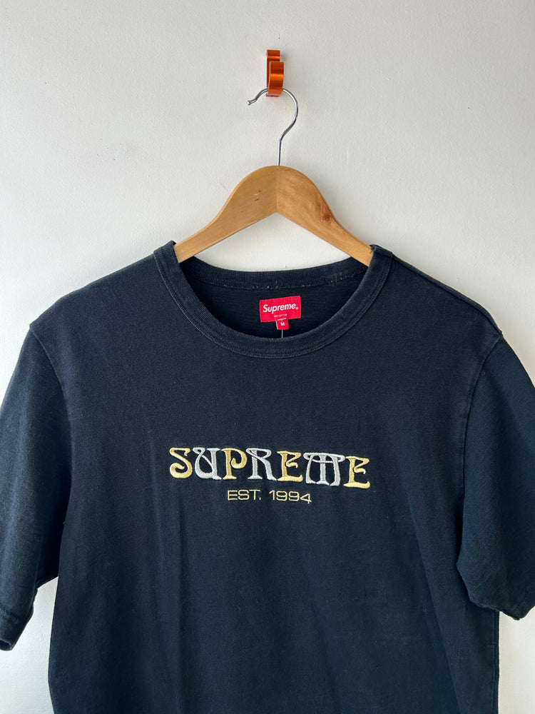 Supreme Black F/W18 Logo T-shirt