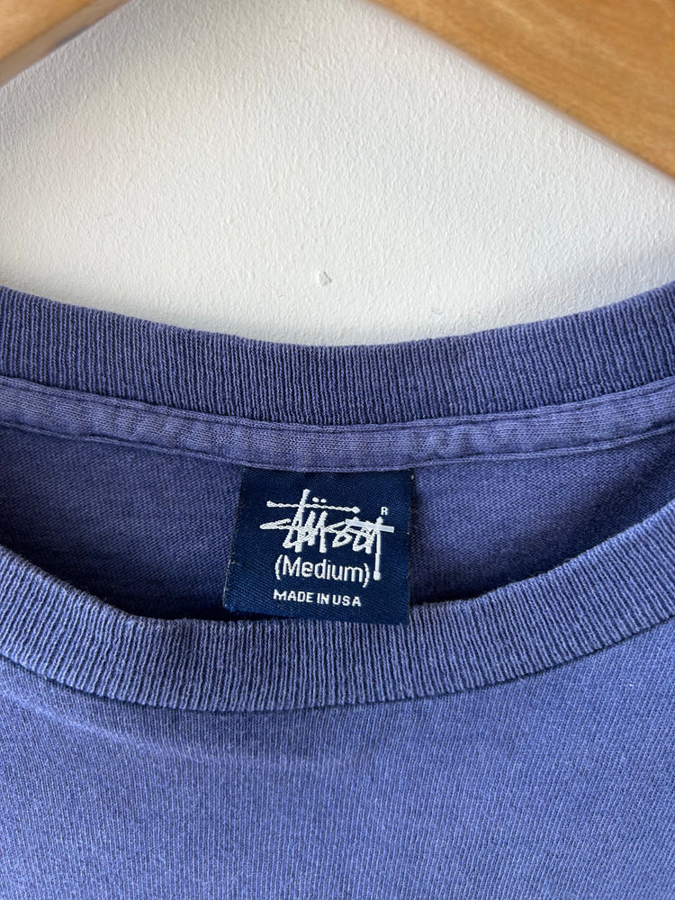 Stussy Vintage Navy T Shirt M