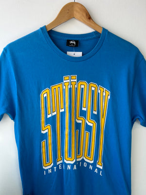 Stussy Blue Campus T-shirt M