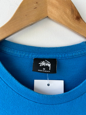 Stussy Blue Campus T-shirt M
