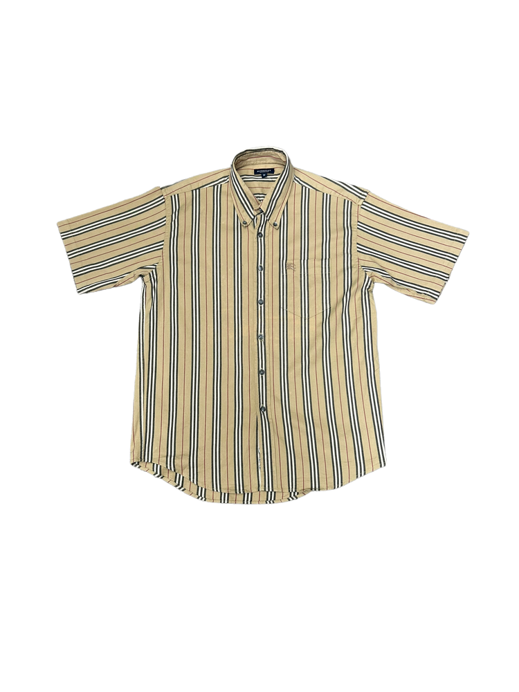 
                
                    Load image into Gallery viewer, Burberry Vintage Short Sleeve Shirt M
                
            