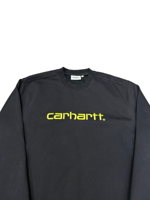 
                
                    Load image into Gallery viewer, Carhartt Script Sweatshirt M
                
            