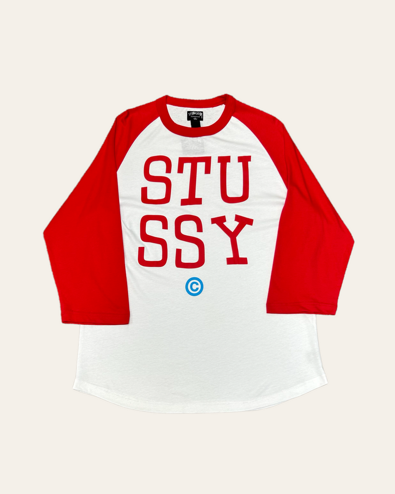 Stussy Vintage Spell Out American Style T Shirt XL