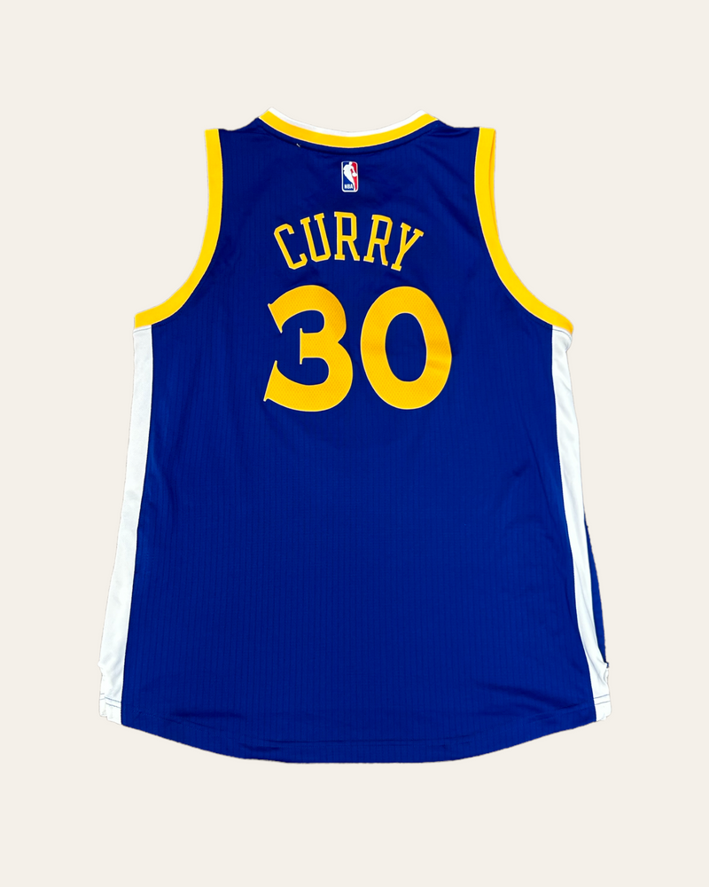 Adidas Golden State Warrior Curry 15 Basketball Jersey L Groovy Garage