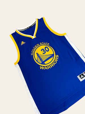 Adidas Golden State Warrior 'Curry' '15 Basketball Jersey L