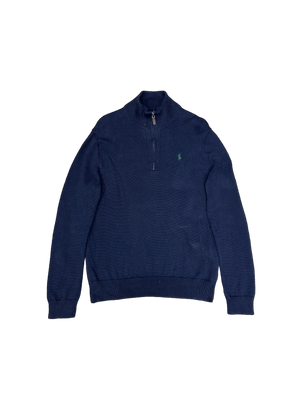 
                
                    Load image into Gallery viewer, Polo Ralph Lauren Knitted Quarter Zip Jumper M
                
            