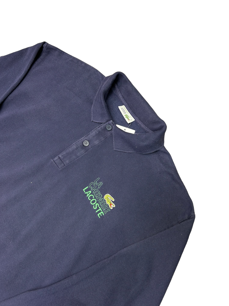 La Chemise Lacoste Button Up Sweathshirt L Groovy Garage