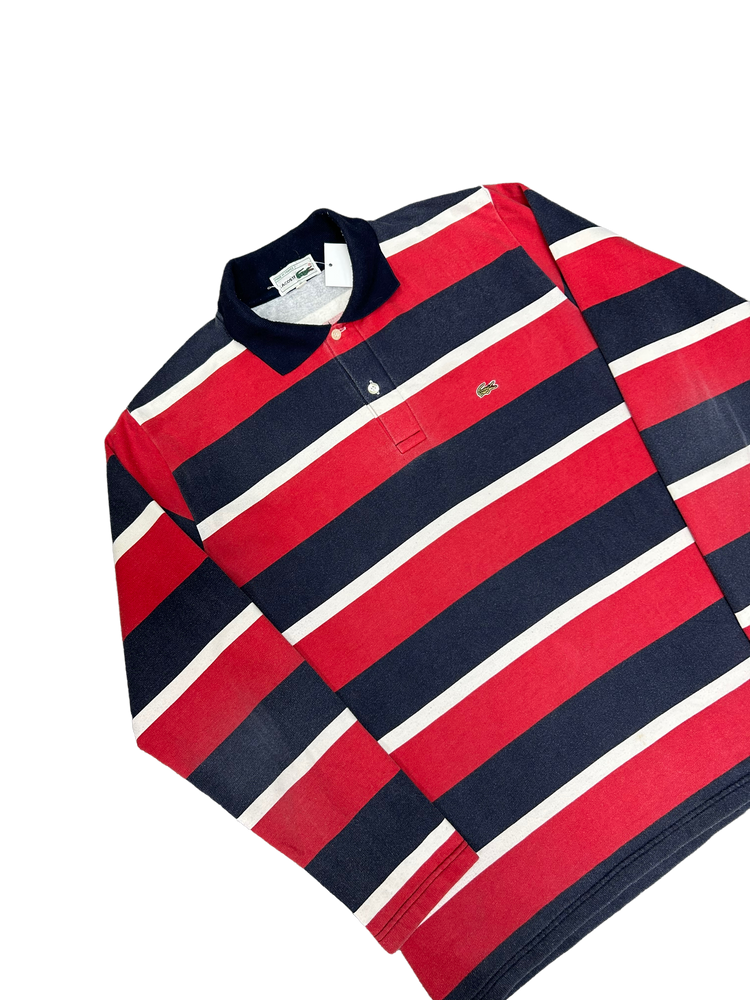 
                
                    Load image into Gallery viewer, Lacoste Striped Button Up Longsleeve L
                
            