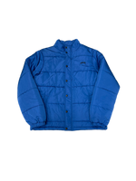 Stussy Royal Blue Aurora Puffer Jacket L