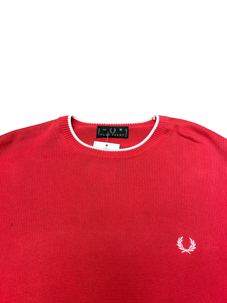 Fred Perry Knitted Sweatshirt M