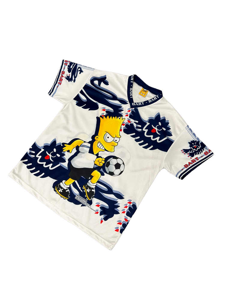 1999 Bart Simpson England Merchandise Shirt S