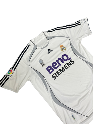 06/07 Adidas Real Madrid Home Shirt L