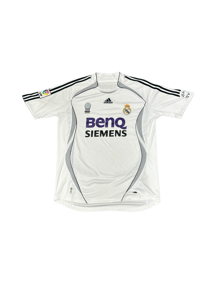 06/07 Adidas Real Madrid Home Shirt L