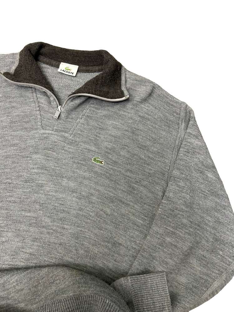 
                
                    Load image into Gallery viewer, Lacoste Wool Vintage Quarter Zip L
                
            