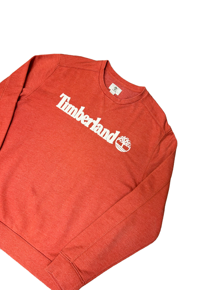 
                
                    Load image into Gallery viewer, Timberland Vintage Spellout Sweatshirt XL
                
            