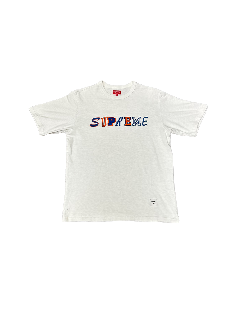 Supreme Collage Spellout T Shirt M