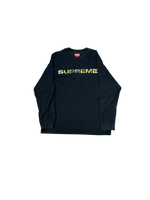 Supreme Embroidered Spellout Longsleeve T Shirt M