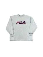 Fila Vintage Spellout Sweatshirt L