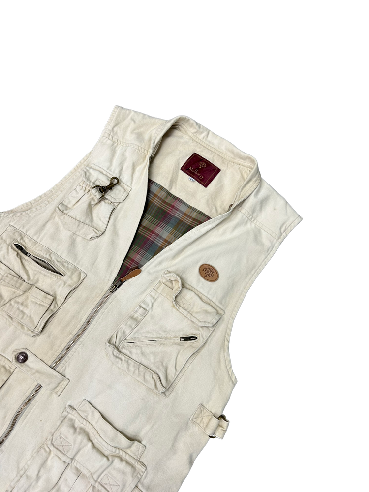 Mulberry Vintage Utility Vest XL