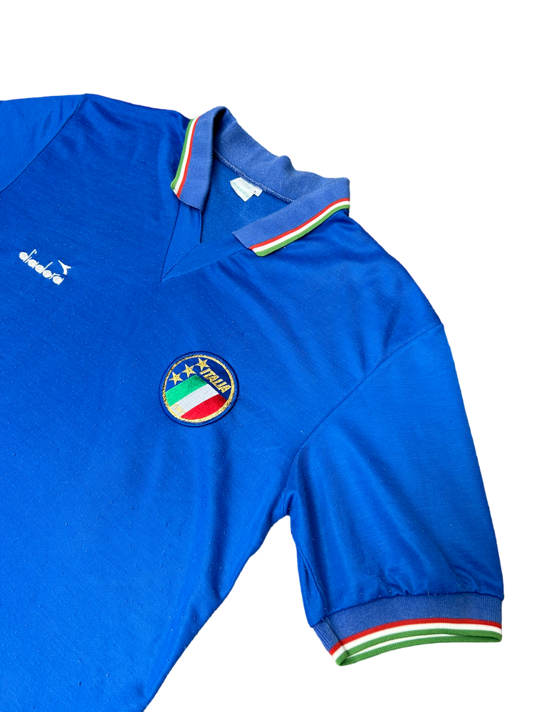 Italy Diadora 1986/90 Home Shirt L