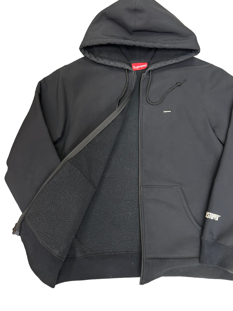 Supreme windstopper zip sales up hooded sweatshirt