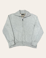 Aquascutum Grey Vintage Zip Up L