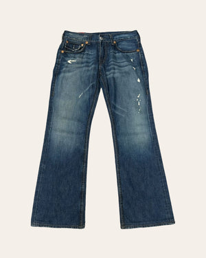 
                
                    Load image into Gallery viewer, True Religion Vintage Denim Big Stitch Jeans W31
                
            