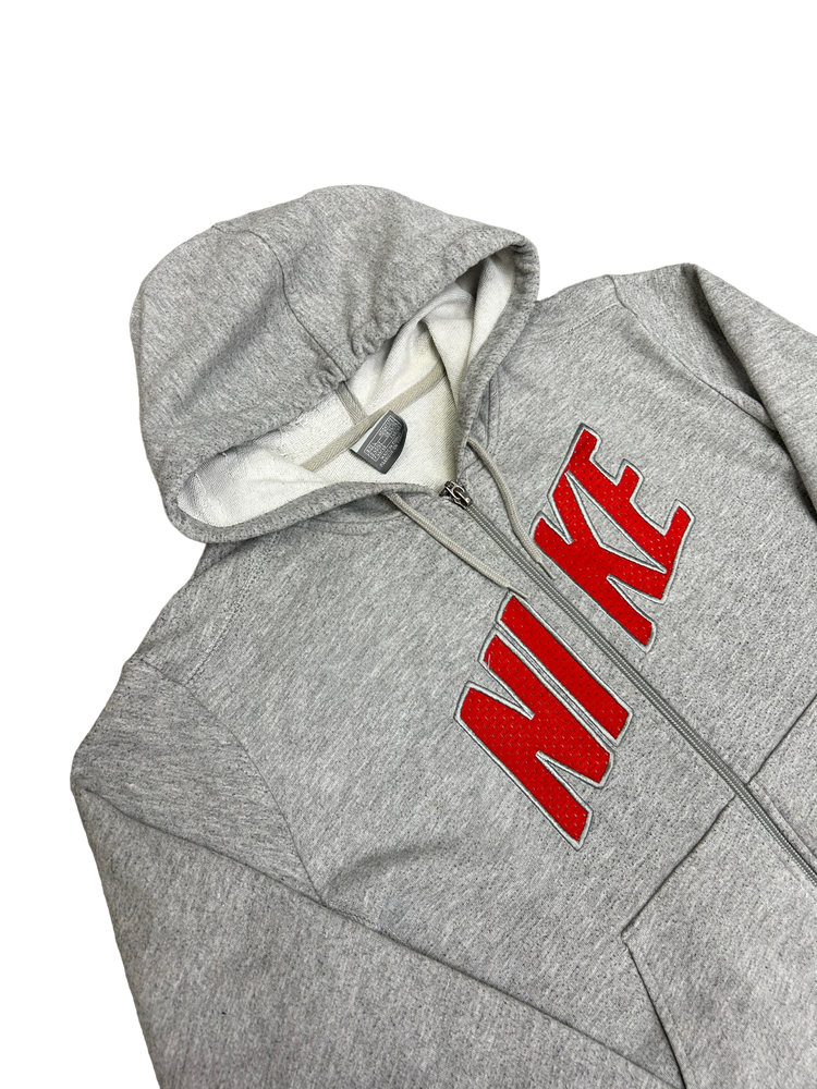 Nike Vintage Zip Up Hooded Sweatshirt Wmns L