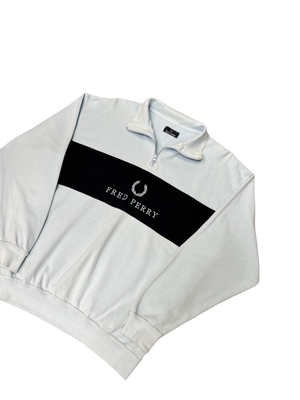 
                
                    Load image into Gallery viewer, Fred Perry Vintage Quarter Zip L
                
            