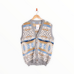 Missoni Knitted Button Up Vest XL