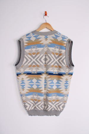 
                
                    Load image into Gallery viewer, Missoni Knitted Button Up Vest XL
                
            